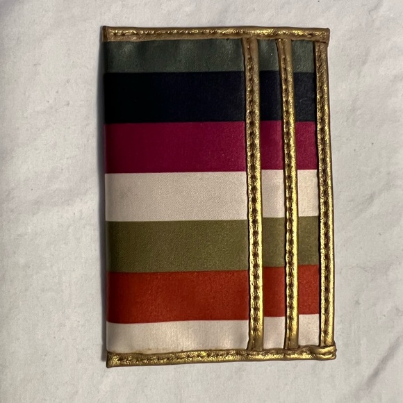 Coach Card Wallet with gold trim - New - Picture 2 of 2